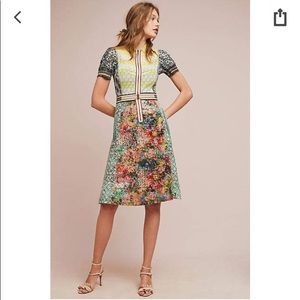 Byron Lars Blair Collared Column Dress